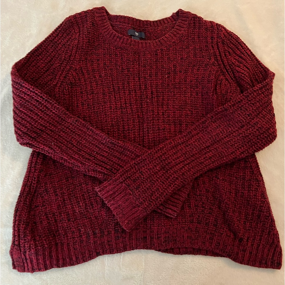 Women’s Red Knit Sweater